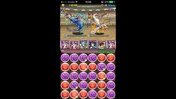 [Puzzle and Dragons] Challenge Dungeons 38 (Level 10) - Reincarnated Haku PT