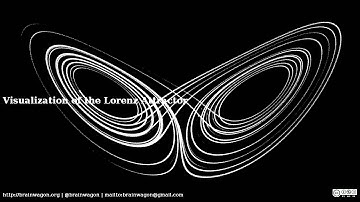 Visualization of Lorenz Attractor Test