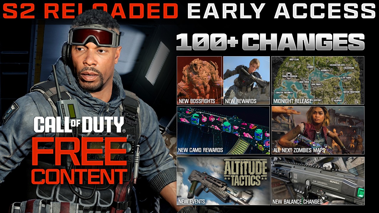 NEW Black Ops 7 Season 2 Reloaded Early Access Download & Gameplay ...