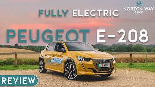 New Peugeot e-208 2021 Review - 200 Mile Range Electric Car! - Best Looking Small Car