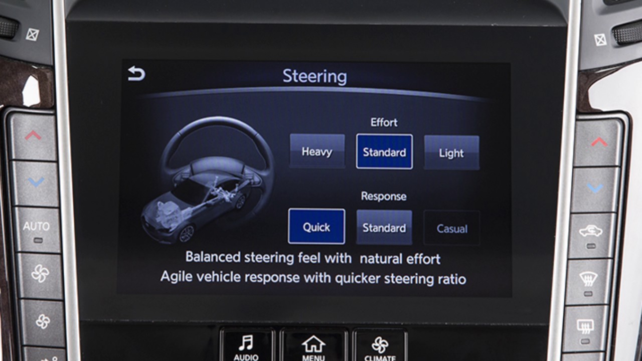 electronics 2018 INFINITI Q50 HEV - Drive Mode Selector