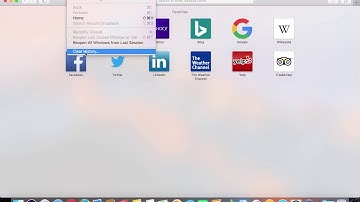 Mac OS - Clearing the cache and cookies in Safari