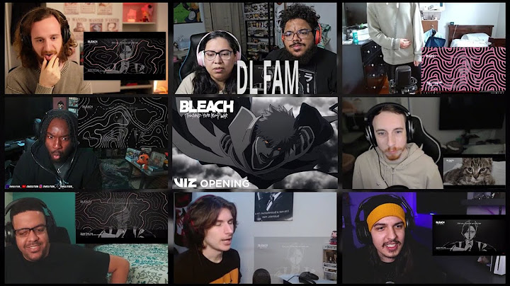 BLEACH: Thousand Year-Blood War Opening 3 [Without any words] | Reaction Mashup (ブリーチOP)