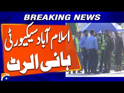 Islamabad on Lockdown Ahead of US–Iran Talks – Heavy Security Deployed | Geo News