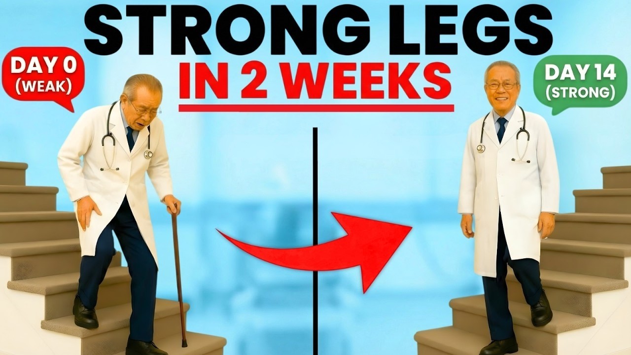 Do This 2-Minute Exercise& Climb Stairs Easily Again After 60| Regain ...