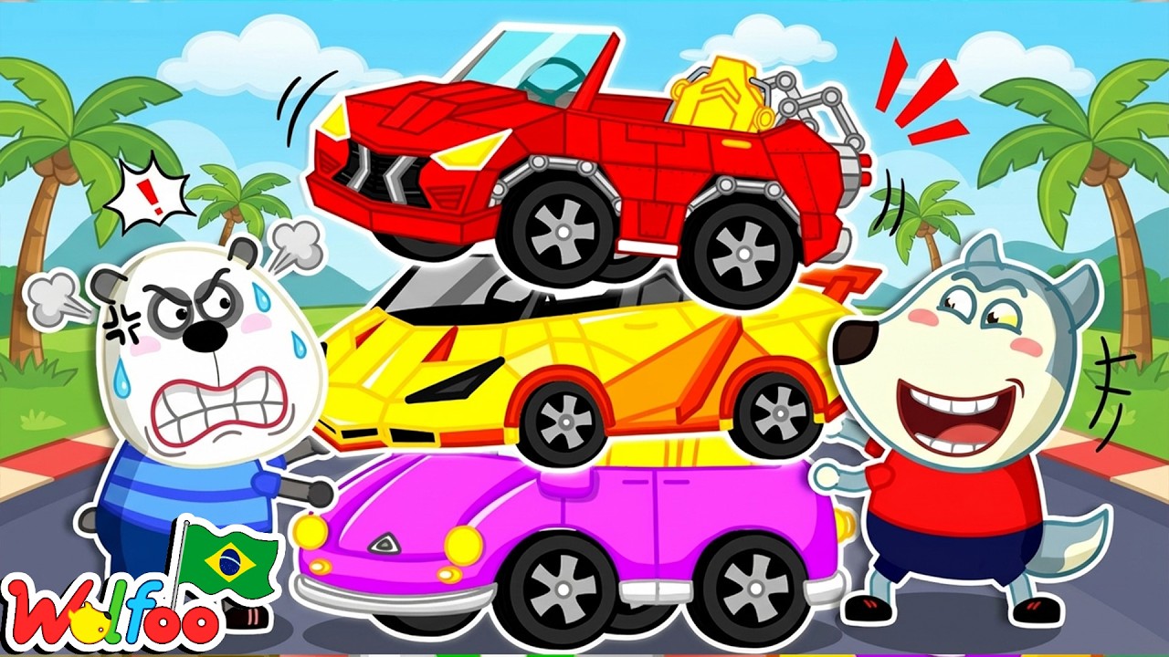 🤝 Aprender a Compartilhar – Uma Lição de Amizade | Wolfoo em Português