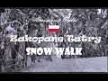 CITY WALKS: Poland Zakopane Tatry December - Закопане Польша в декабре