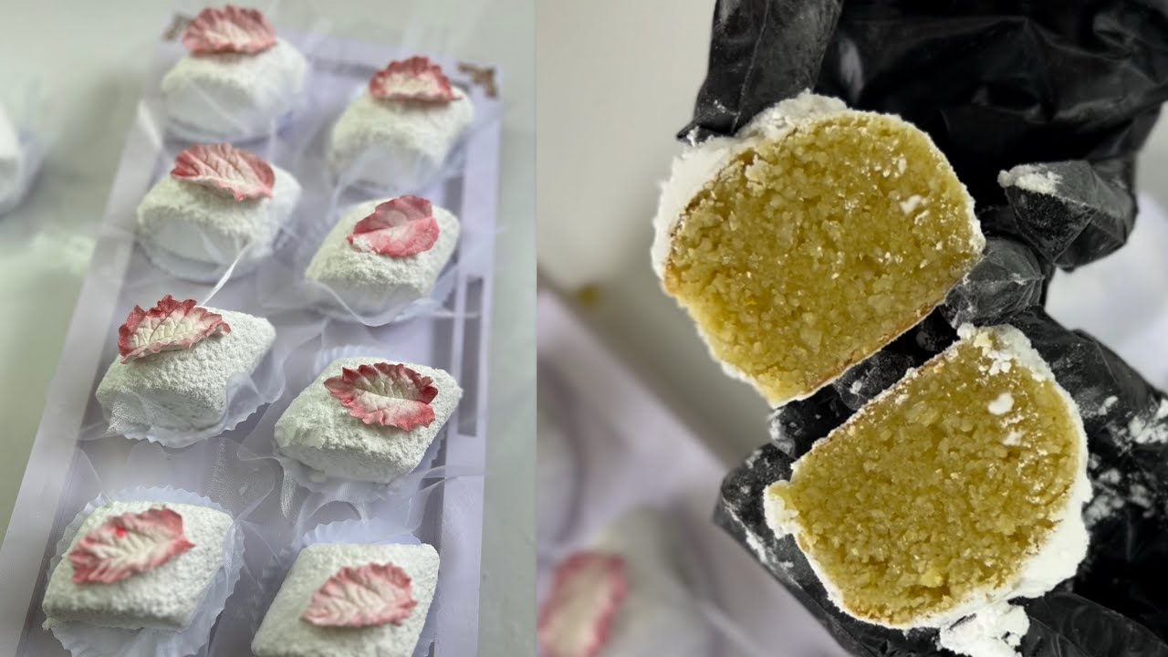 مقروط اللوز الجزائري 🇩🇿 الناجح 100% ✅| وصفة ورشات + مقادير مضبوطة + سر الطراوة ومعسل من الداخل✨