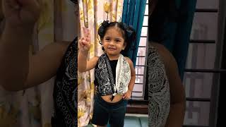 DIY BANDANA TOP TUTORIAL scarf scarfhack hack kid youtubeshorts prisha stylescarf