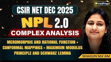 Complex Analysis Power Concepts | Meromorphic Function to Schwarz Lemma | CSIR NET 2025 Maths