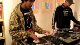 DJ ZO and DJ Layzeeboy: Innofader Scratch at Turntable Lab LA after NAMM sessions
