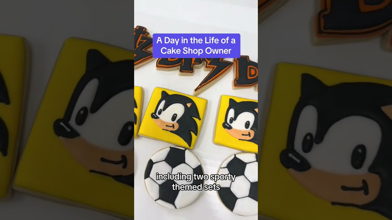 Another day in the life of a cake shop owner! 