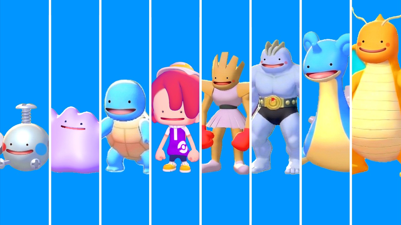 Pokémon Pokopia - All Transformations (Ditto Abillities)