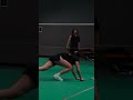 Badminton 1v1 for hotpot... #shorts