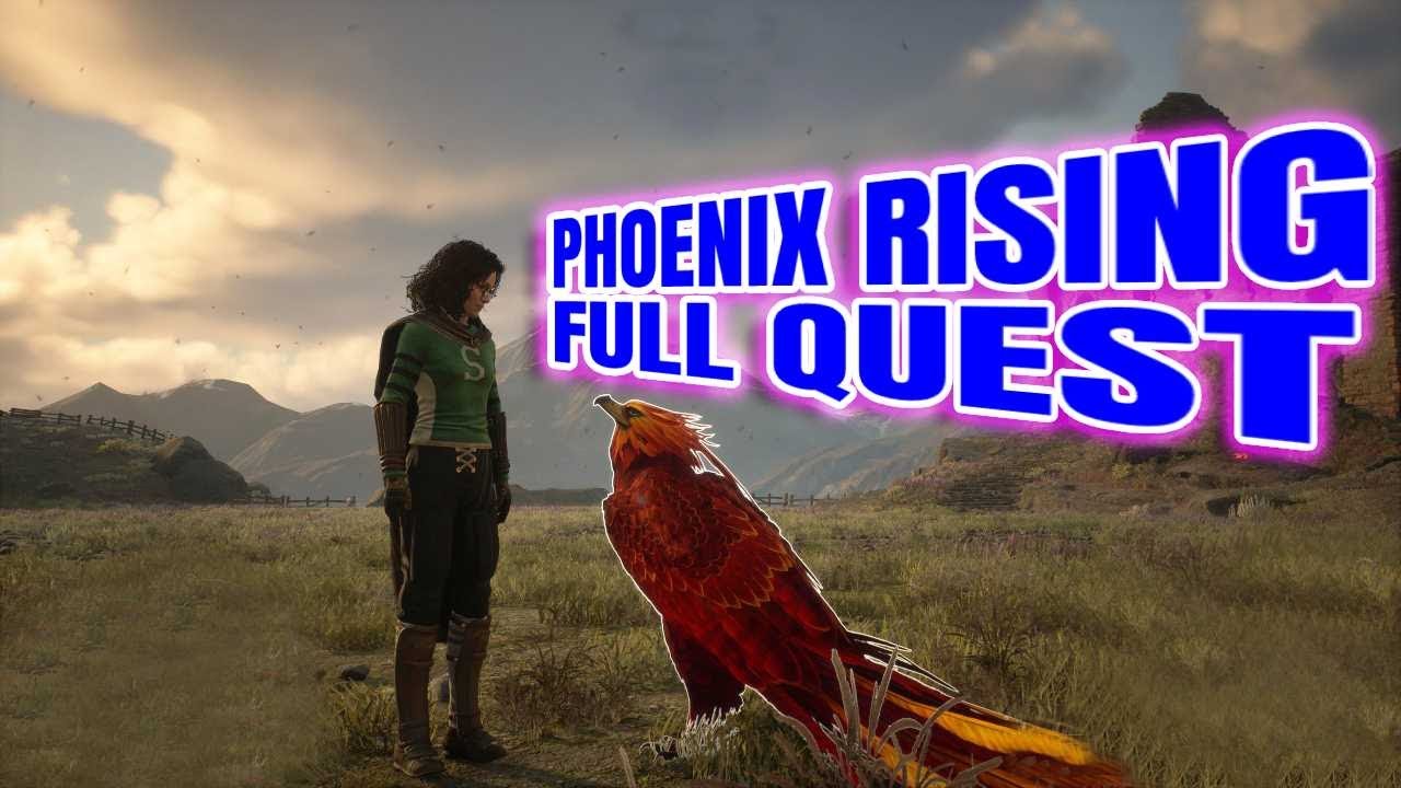 Phoenix Rising Ps5 Hogwarts Legacy PHOENIX RISING Side Quest Full Walkthrough | PS5 - YouTube