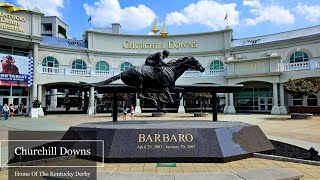 Churchill Downs, Home Of The Kentucky Derby Drone Footage
