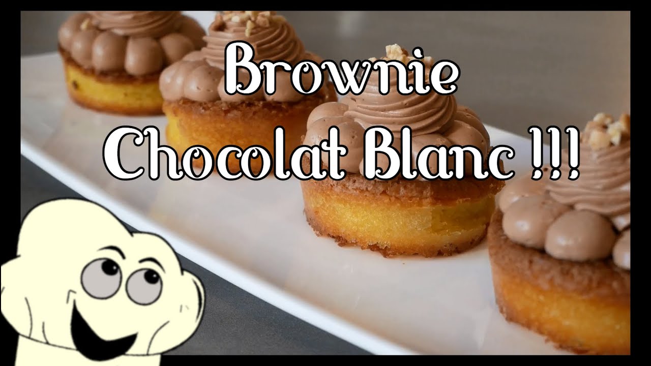 Brownie chocolat blanc !!!