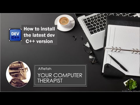 How to install the latest dev C++ version - YouTube