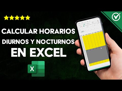 ¿Cómo usar EXCEL para calcular horarios diurnos y nocturnos? - Hojas de cálculo