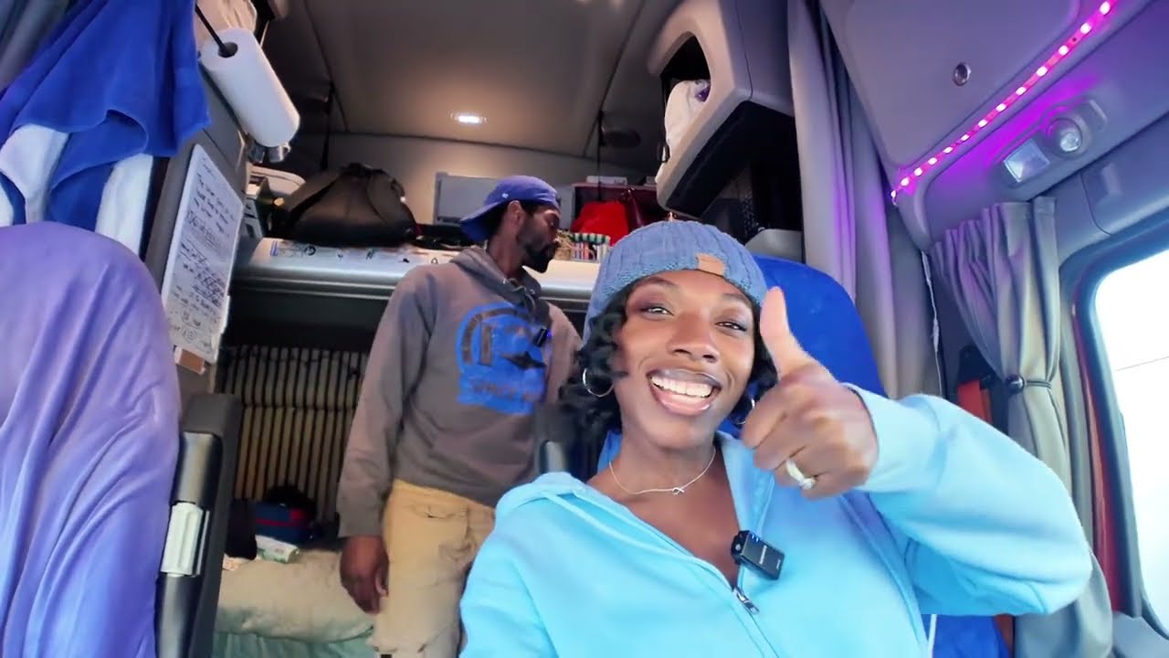 МОЛОДЫЕ ГРУЗОВИКИ 🚛 👩🏾‍❤️‍👨🏾 | ДЕНЬ ИЗ ЖИЗНИ