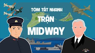 Tóm tắt nhanh Trận Midway  1942 | Kênh tóm tắt lịch sử - EZ Sử !