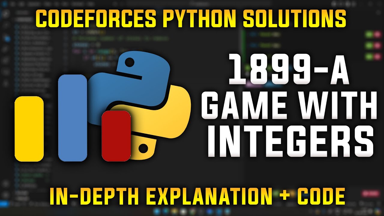 1899A | Game with Integers | Codeforces Python Solutions | Explanation ...