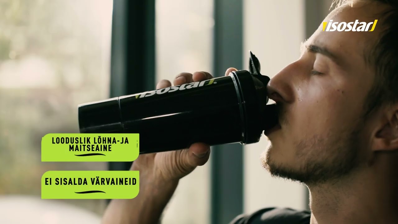 Isostar Hydrate & Perform pulber – hüdratsioon, elektrolüüt ja energia