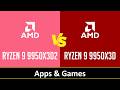 RYZEN 9 9950X3D2 vs RYZEN 9 9950X3D