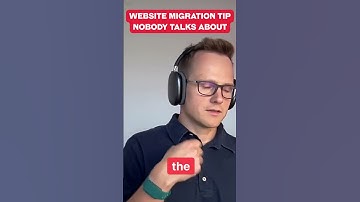 The #1 Website Migration Error You
