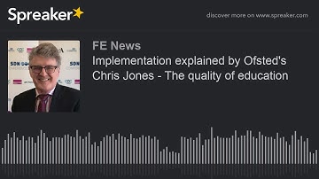 Implementation explained by Ofsted