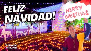 Así decoran las casas para NAVIDAD en Nueva Zelanda!