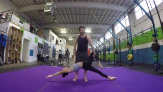 Kick and Drop Dance Lift