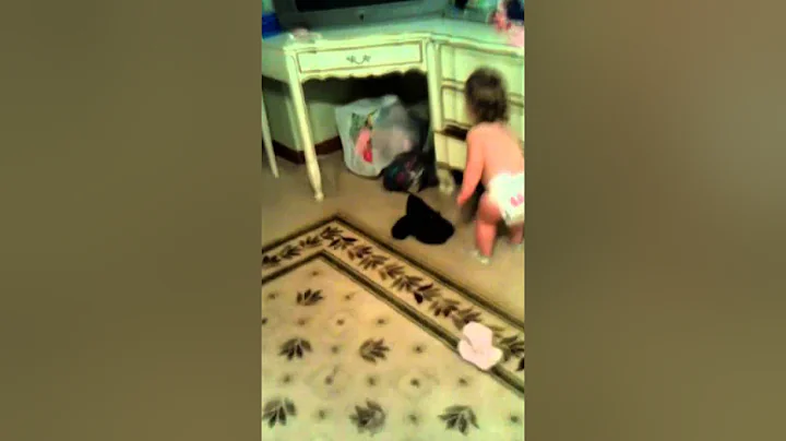 Emma Reece dancing upstairs