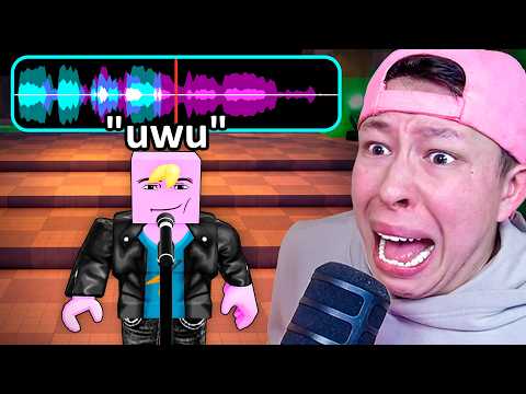 Roblox MIMIC THE VOICE...
