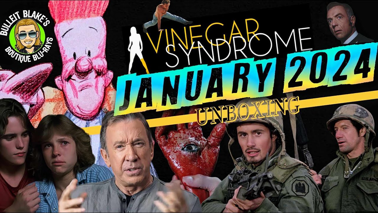 Vinegar Syndrome January 2024 Unboxing YouTube
