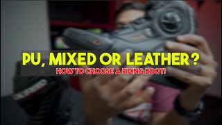 Pu, Mixed Or Leather? How To Choose A Riding Boot