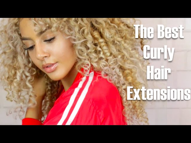 How To Blend Straight Clip-In Extensions in Curly Hair