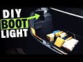 DIY CAR BOOT LED LIGHT INSTALLATION | CAR INTERIOR MODIFICATION | INFO N TECH