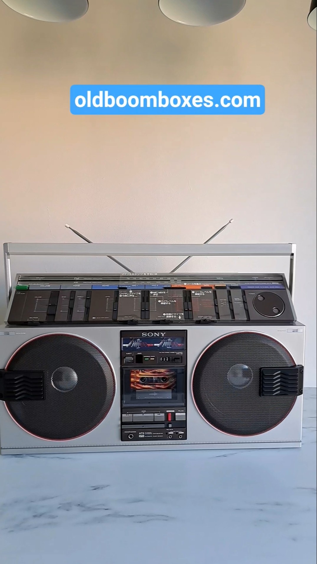 SONY CFS-99 Golden 80's #retro #japan #sony #nice #nostalgia #80s