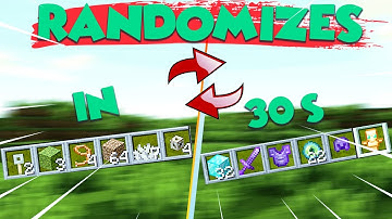 Minecraft, But your Inventory RANDOMIZES every 30 seconds...