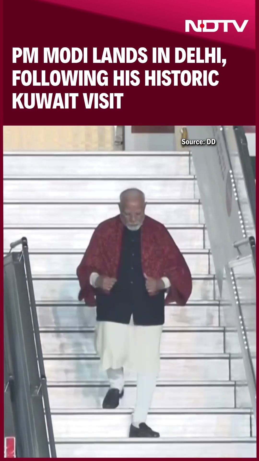 PM Modi Concludes Two-Day Tour To Kuwait, Shares Highlights of Tour In A Heartwarming Video