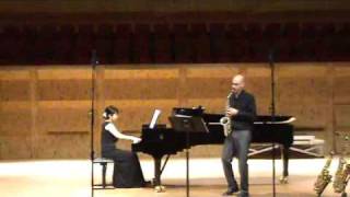 Miniatura del video "Saxophone Marmalade by Manuel Rosenthal.flv"