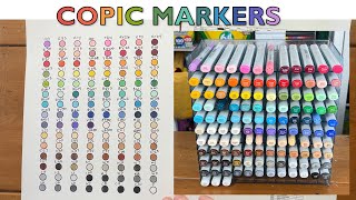How to Organize and Swatch Individual Copic Markers