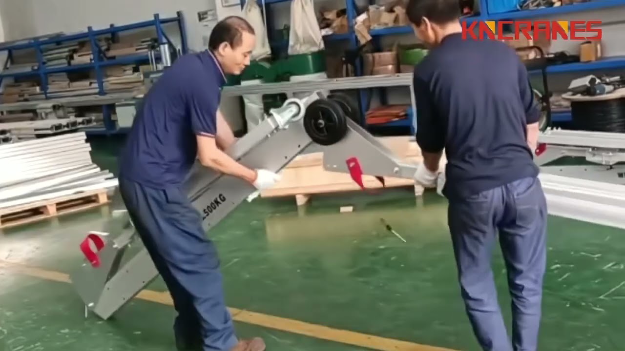 Kinocranes Foldable Aluminum Gantry Crane Disassembly