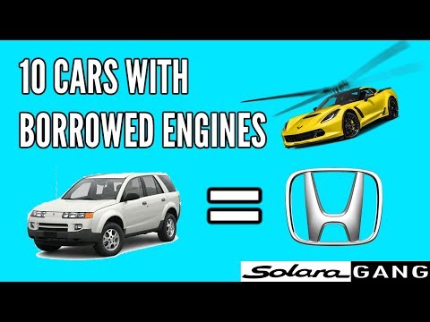 10 Cars That Used Borrowed Engines - First Bringus Studios video