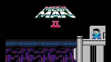 MegaMan II - Title Screen (NES)