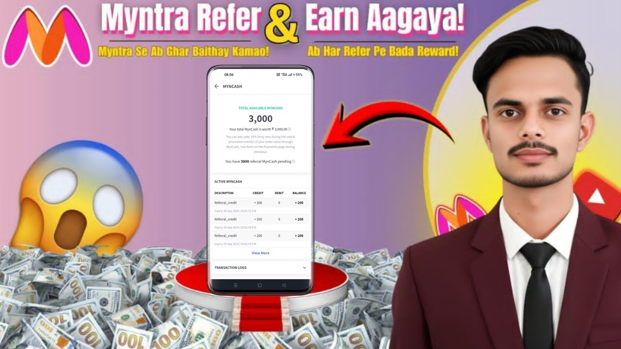 😍Myntra refer and Earn kaise kare|Myntra myncash how to use|myntra refer & earn kaise kare sale 2025