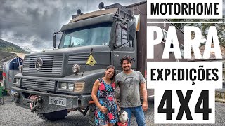 TOUR COMPLETO POR MOTORHOME DE EXPEDIÇÃO 4 X 4 DO EXERCITO