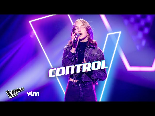 Zita - 'Control' | Blind Auditions | The Voice Kids | VTM class=