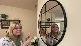 Round Grid Wall Mirror Review